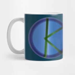 My Intial In A Circle Final Mug